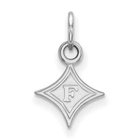Sterling Silver Furman U XS (Tiny) Rhombus Charm or Pendant - Picture 1 of 3